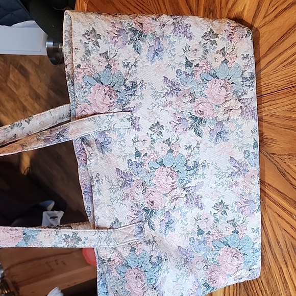 VINTAGE Victoria Sercet Floral Bag - Picture 5 of 5